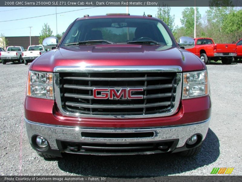 Dark Crimson Red Metallic / Ebony 2008 GMC Sierra 2500HD SLE Z71 Crew Cab 4x4