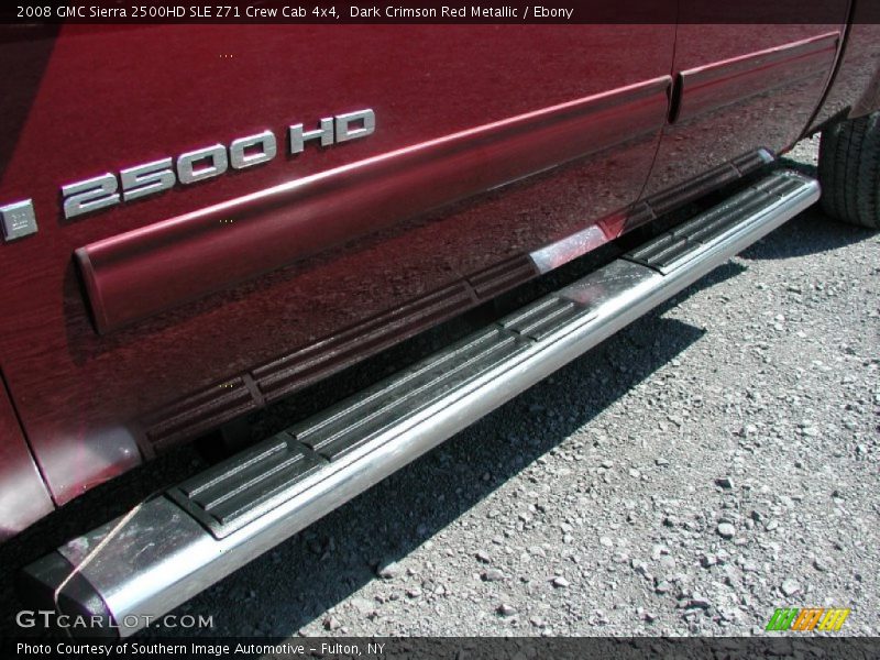 Dark Crimson Red Metallic / Ebony 2008 GMC Sierra 2500HD SLE Z71 Crew Cab 4x4
