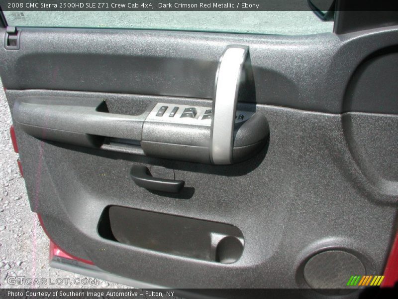 Dark Crimson Red Metallic / Ebony 2008 GMC Sierra 2500HD SLE Z71 Crew Cab 4x4