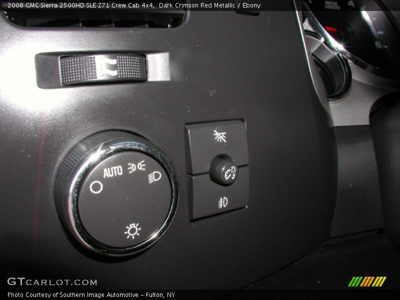 Dark Crimson Red Metallic / Ebony 2008 GMC Sierra 2500HD SLE Z71 Crew Cab 4x4