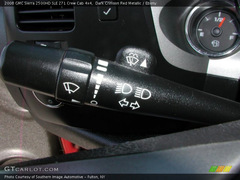 Dark Crimson Red Metallic / Ebony 2008 GMC Sierra 2500HD SLE Z71 Crew Cab 4x4