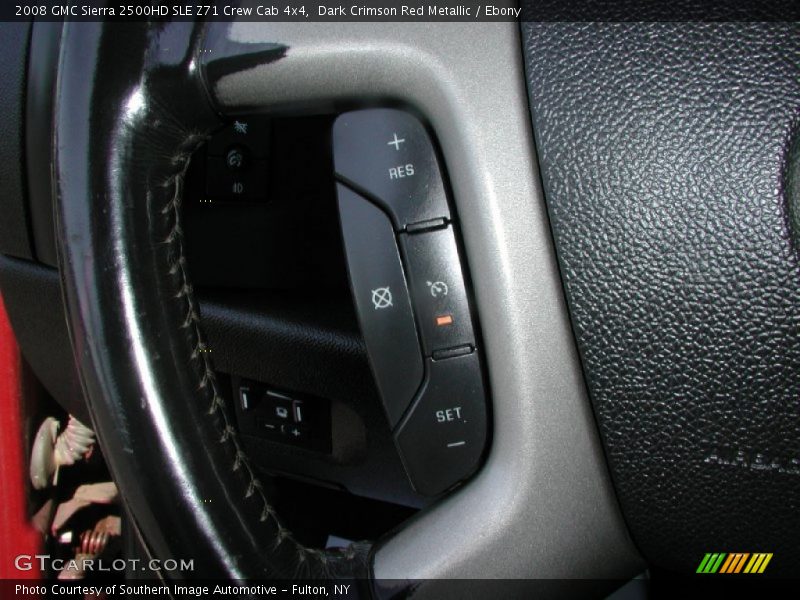 Dark Crimson Red Metallic / Ebony 2008 GMC Sierra 2500HD SLE Z71 Crew Cab 4x4
