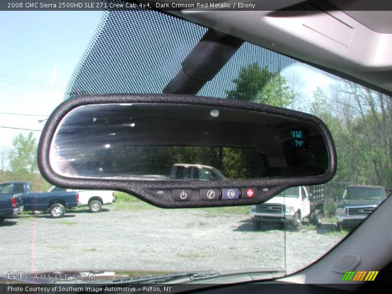 Dark Crimson Red Metallic / Ebony 2008 GMC Sierra 2500HD SLE Z71 Crew Cab 4x4
