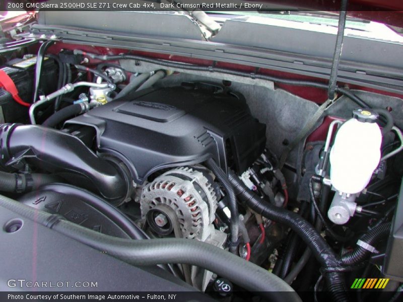 Dark Crimson Red Metallic / Ebony 2008 GMC Sierra 2500HD SLE Z71 Crew Cab 4x4
