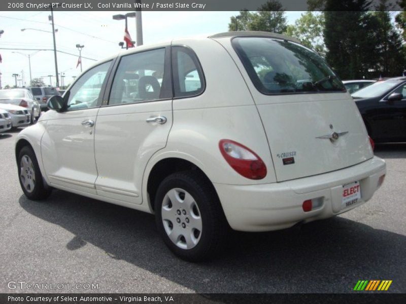 Cool Vanilla White / Pastel Slate Gray 2008 Chrysler PT Cruiser LX
