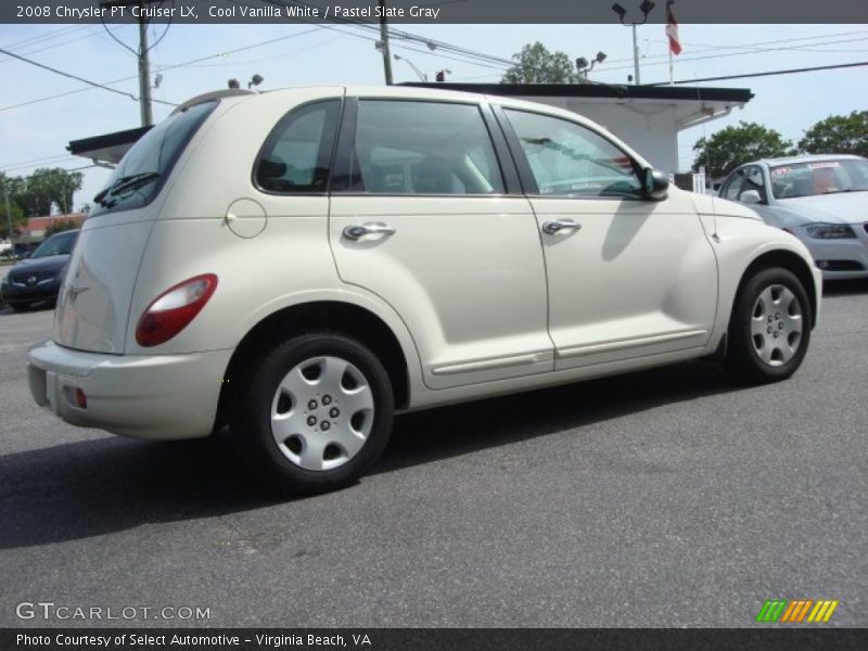 Cool Vanilla White / Pastel Slate Gray 2008 Chrysler PT Cruiser LX