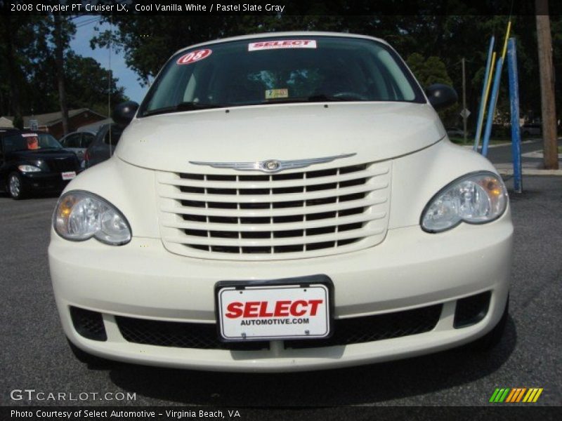 Cool Vanilla White / Pastel Slate Gray 2008 Chrysler PT Cruiser LX