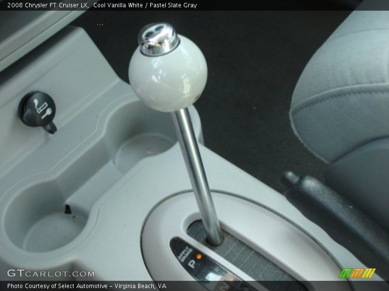 Cool Vanilla White / Pastel Slate Gray 2008 Chrysler PT Cruiser LX