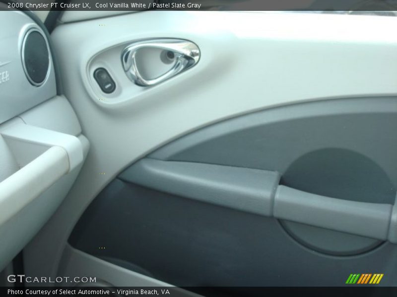 Cool Vanilla White / Pastel Slate Gray 2008 Chrysler PT Cruiser LX