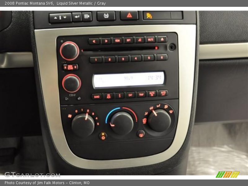 Controls of 2008 Montana SV6