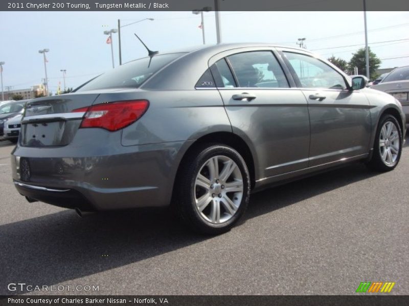 Tungsten Metallic / Black 2011 Chrysler 200 Touring