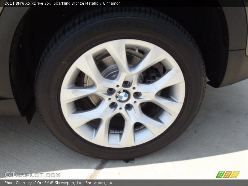 Sparkling Bronze Metallic / Cinnamon 2011 BMW X5 xDrive 35i
