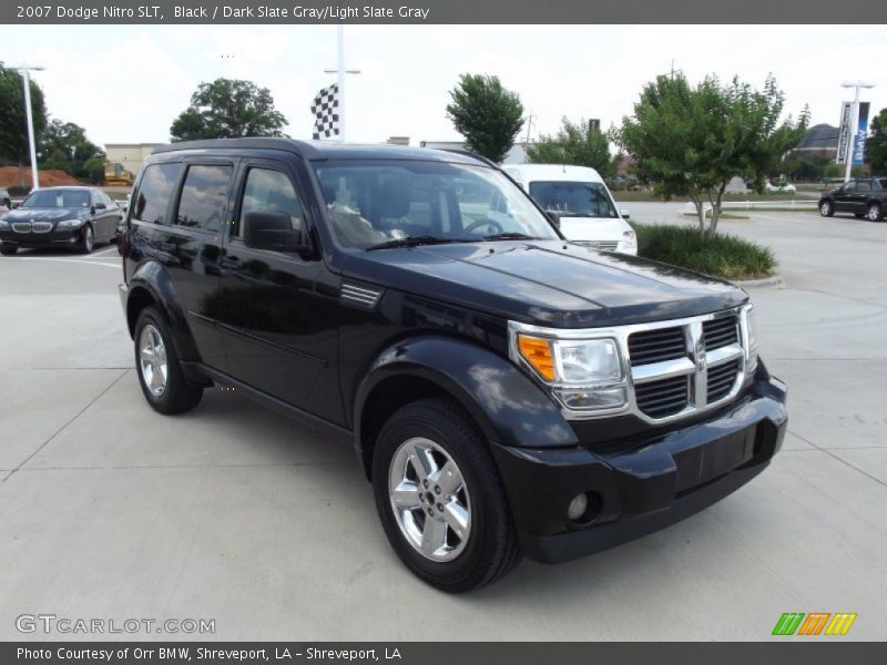 Black / Dark Slate Gray/Light Slate Gray 2007 Dodge Nitro SLT