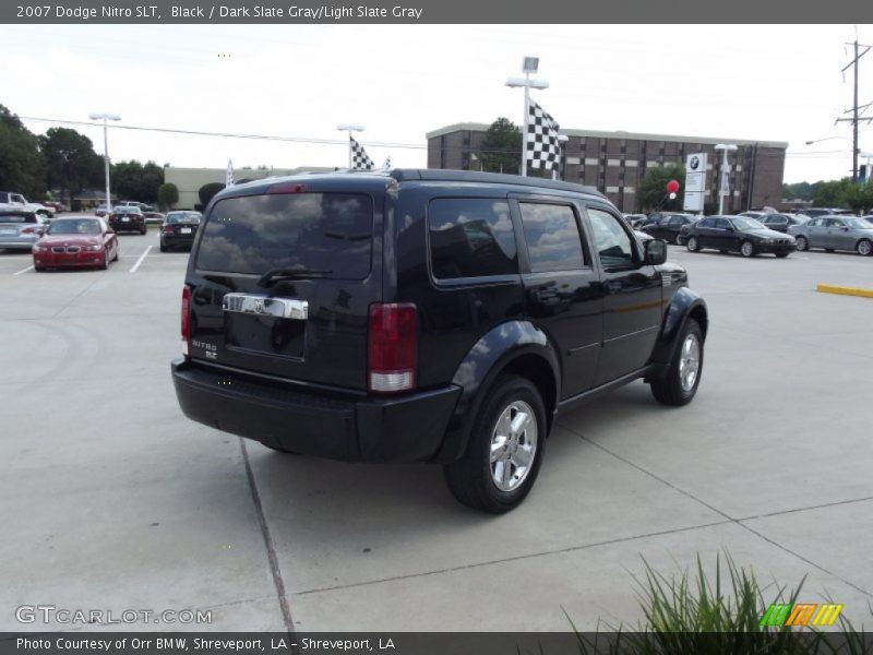 Black / Dark Slate Gray/Light Slate Gray 2007 Dodge Nitro SLT