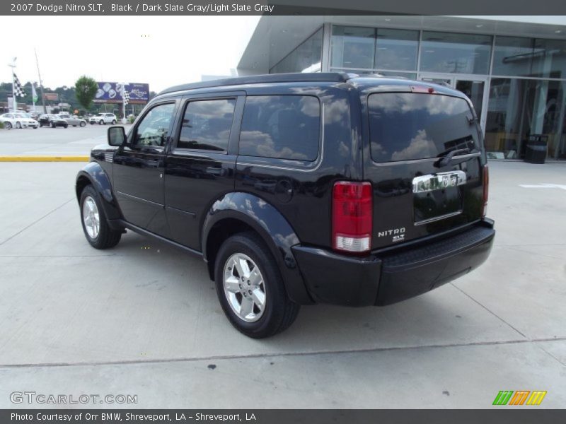 Black / Dark Slate Gray/Light Slate Gray 2007 Dodge Nitro SLT