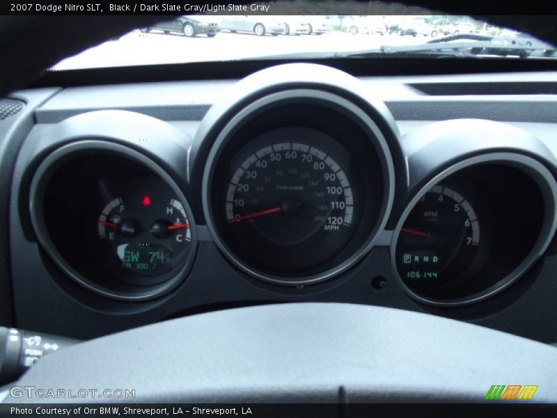 Black / Dark Slate Gray/Light Slate Gray 2007 Dodge Nitro SLT
