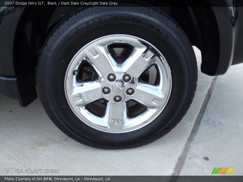 Black / Dark Slate Gray/Light Slate Gray 2007 Dodge Nitro SLT