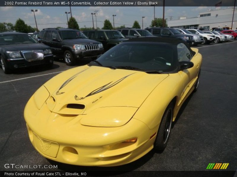 Front 3/4 View of 2002 Firebird Trans Am WS-6 Convertible