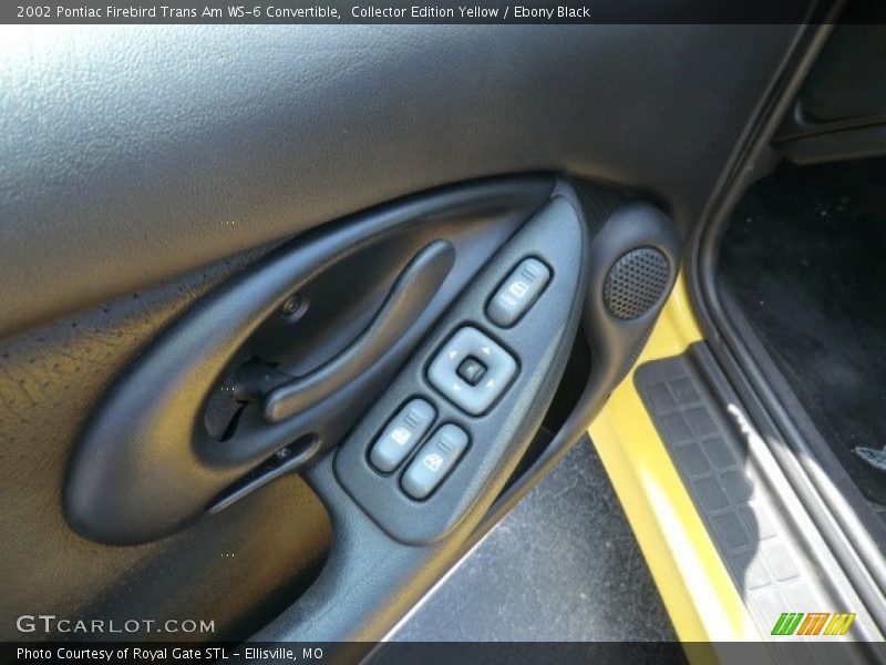 Collector Edition Yellow / Ebony Black 2002 Pontiac Firebird Trans Am WS-6 Convertible