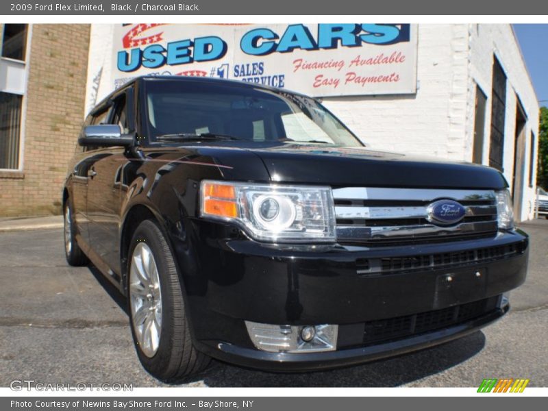 Black / Charcoal Black 2009 Ford Flex Limited