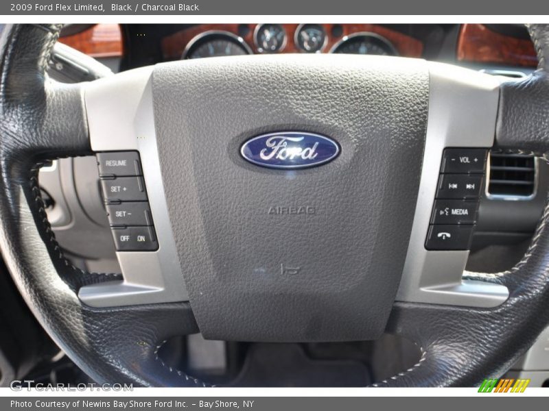 Black / Charcoal Black 2009 Ford Flex Limited