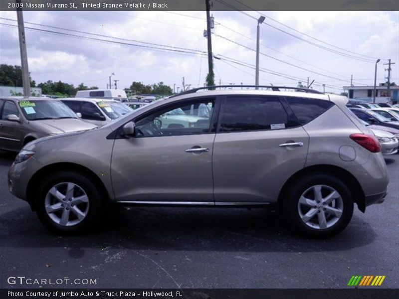 Tinted Bronze Metallic / Black 2009 Nissan Murano SL