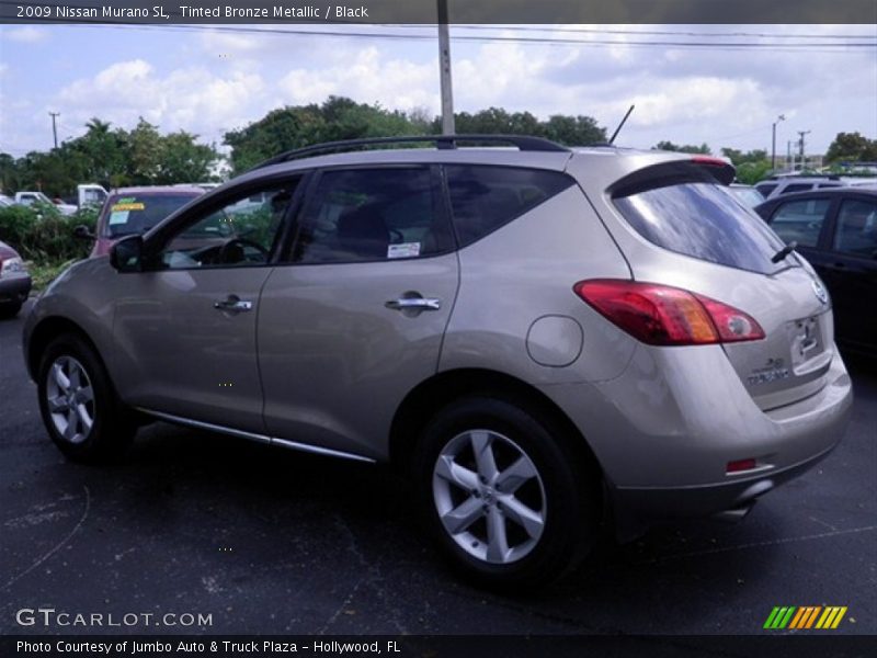 Tinted Bronze Metallic / Black 2009 Nissan Murano SL