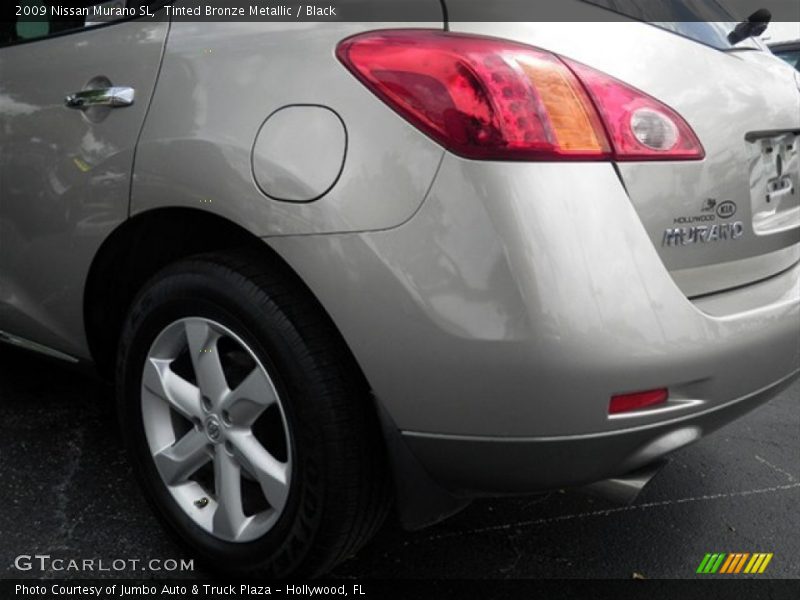 Tinted Bronze Metallic / Black 2009 Nissan Murano SL