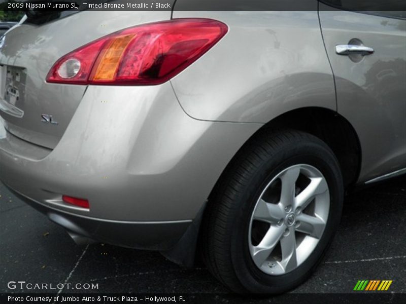 Tinted Bronze Metallic / Black 2009 Nissan Murano SL
