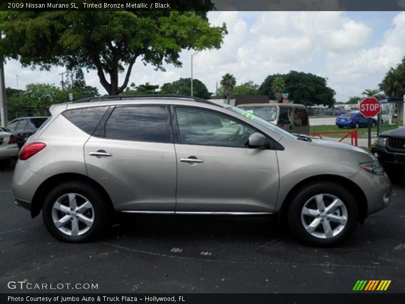Tinted Bronze Metallic / Black 2009 Nissan Murano SL