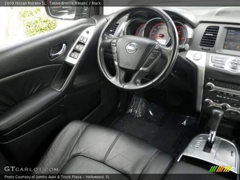 Tinted Bronze Metallic / Black 2009 Nissan Murano SL