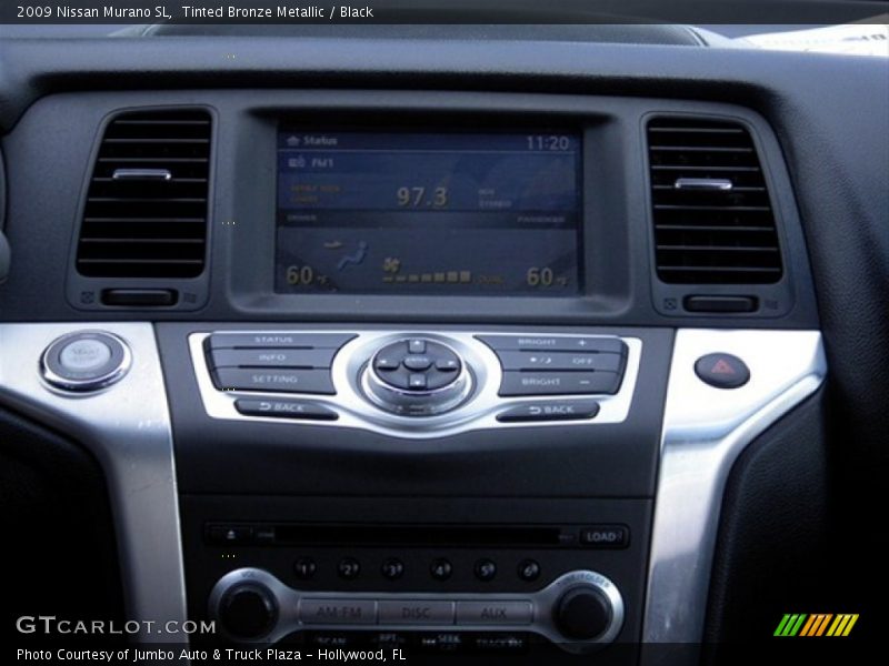 Tinted Bronze Metallic / Black 2009 Nissan Murano SL