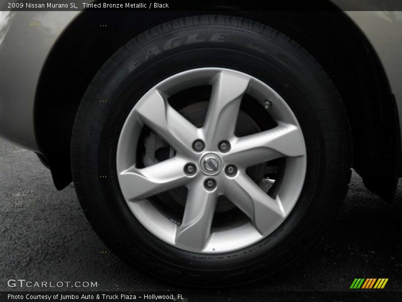 Tinted Bronze Metallic / Black 2009 Nissan Murano SL