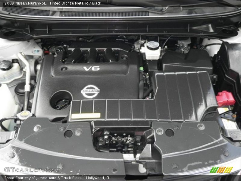 Tinted Bronze Metallic / Black 2009 Nissan Murano SL