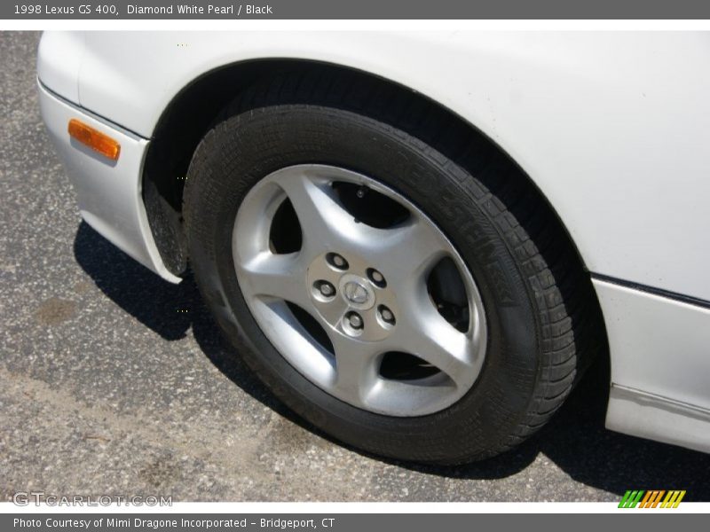 Diamond White Pearl / Black 1998 Lexus GS 400