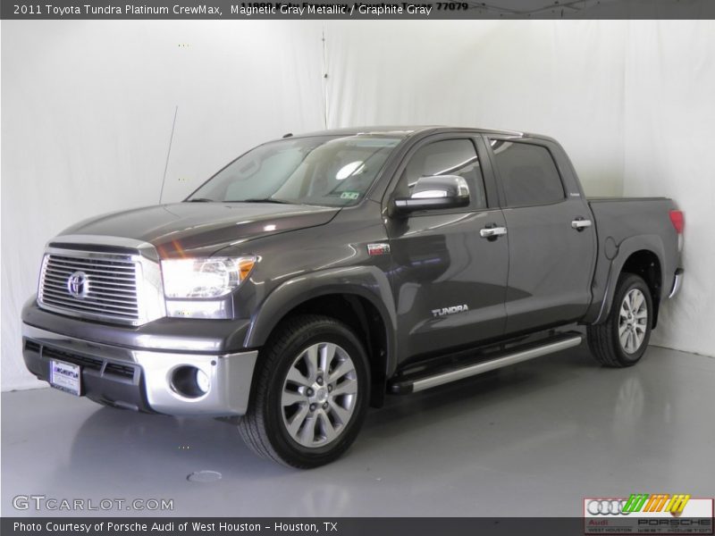 Magnetic Gray Metallic / Graphite Gray 2011 Toyota Tundra Platinum CrewMax