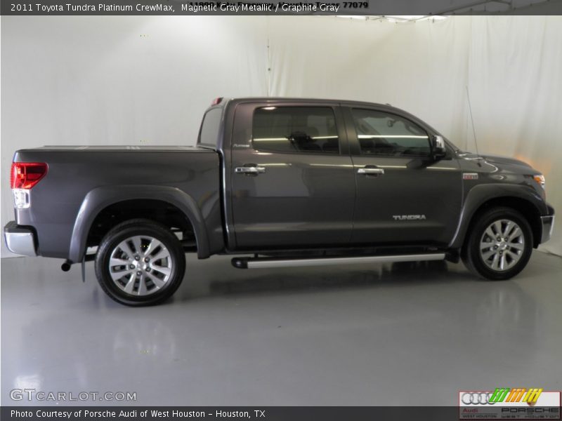 Magnetic Gray Metallic / Graphite Gray 2011 Toyota Tundra Platinum CrewMax