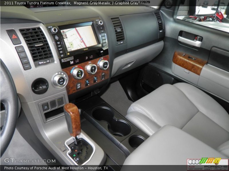 Magnetic Gray Metallic / Graphite Gray 2011 Toyota Tundra Platinum CrewMax