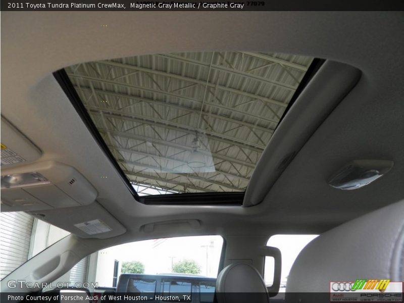 Magnetic Gray Metallic / Graphite Gray 2011 Toyota Tundra Platinum CrewMax