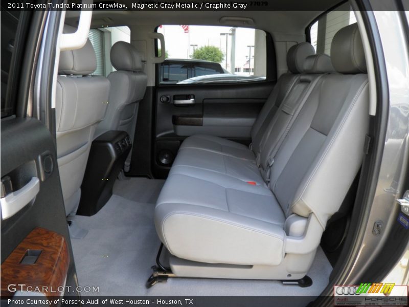 Magnetic Gray Metallic / Graphite Gray 2011 Toyota Tundra Platinum CrewMax