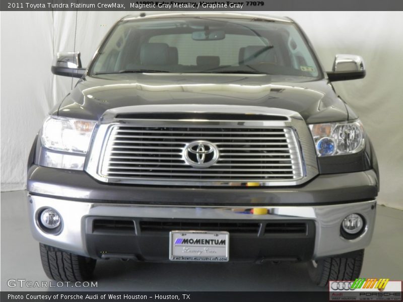 Magnetic Gray Metallic / Graphite Gray 2011 Toyota Tundra Platinum CrewMax