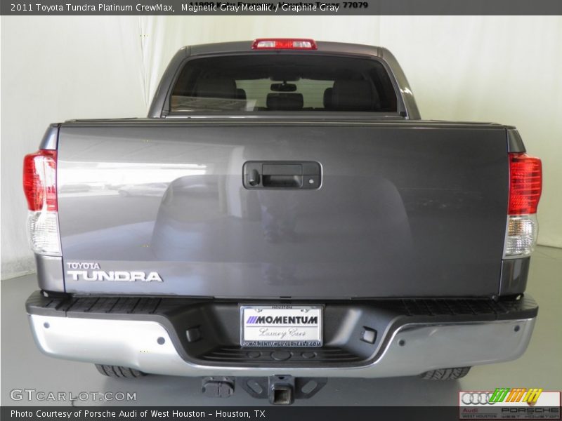 Magnetic Gray Metallic / Graphite Gray 2011 Toyota Tundra Platinum CrewMax