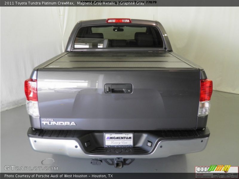 Magnetic Gray Metallic / Graphite Gray 2011 Toyota Tundra Platinum CrewMax