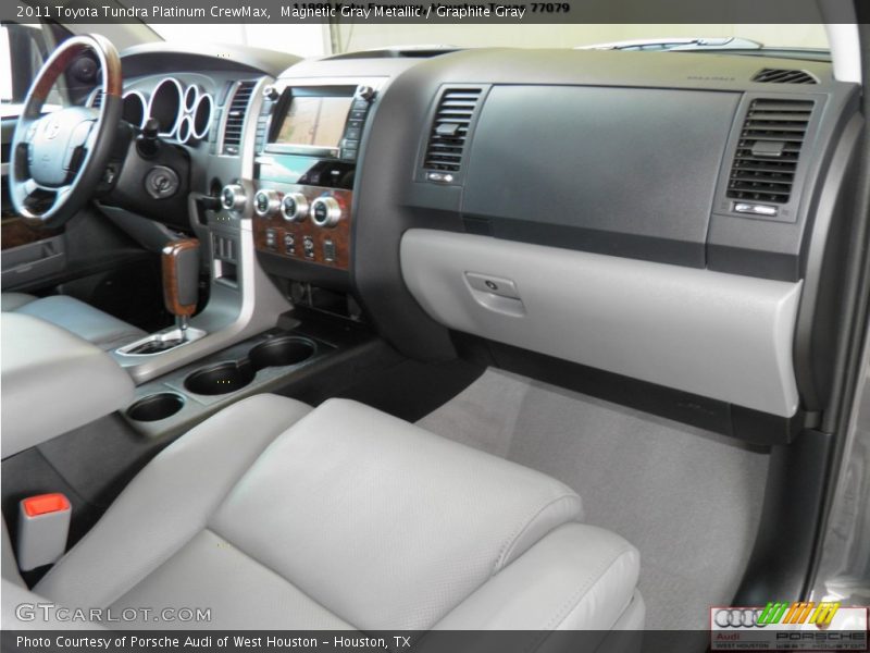Magnetic Gray Metallic / Graphite Gray 2011 Toyota Tundra Platinum CrewMax