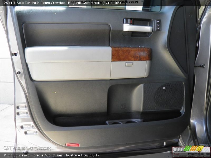 Magnetic Gray Metallic / Graphite Gray 2011 Toyota Tundra Platinum CrewMax
