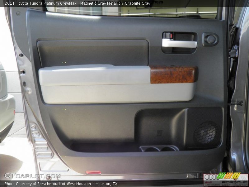 Magnetic Gray Metallic / Graphite Gray 2011 Toyota Tundra Platinum CrewMax