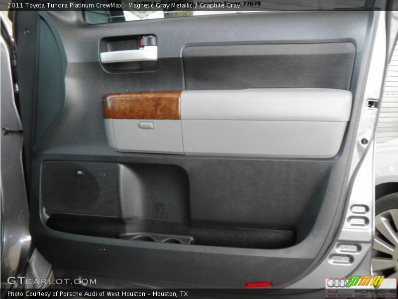 Magnetic Gray Metallic / Graphite Gray 2011 Toyota Tundra Platinum CrewMax