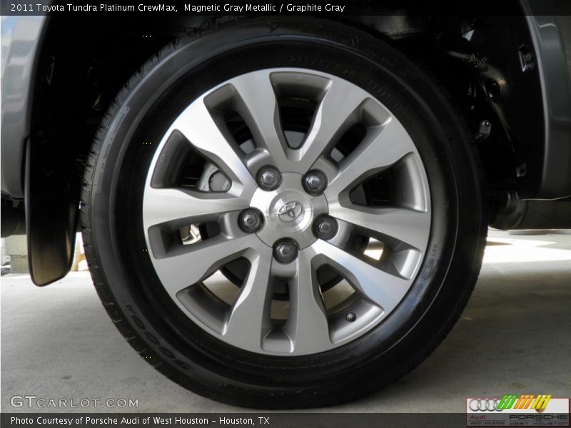 Magnetic Gray Metallic / Graphite Gray 2011 Toyota Tundra Platinum CrewMax