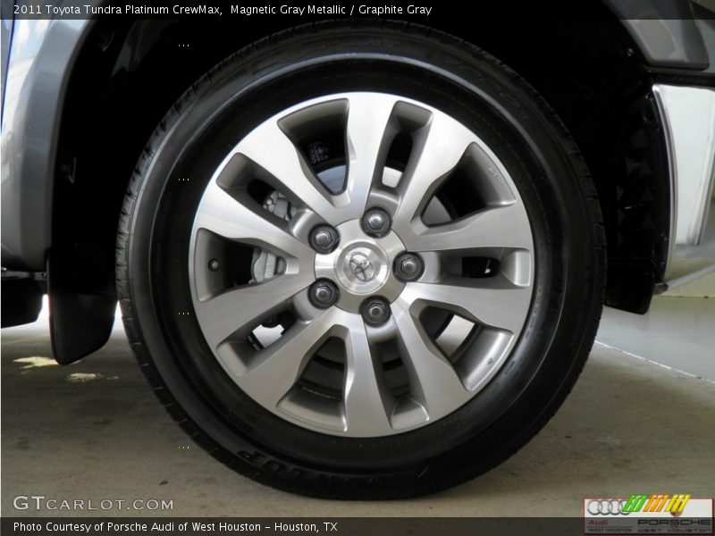Magnetic Gray Metallic / Graphite Gray 2011 Toyota Tundra Platinum CrewMax