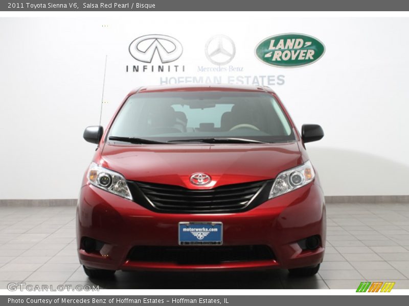 Salsa Red Pearl / Bisque 2011 Toyota Sienna V6